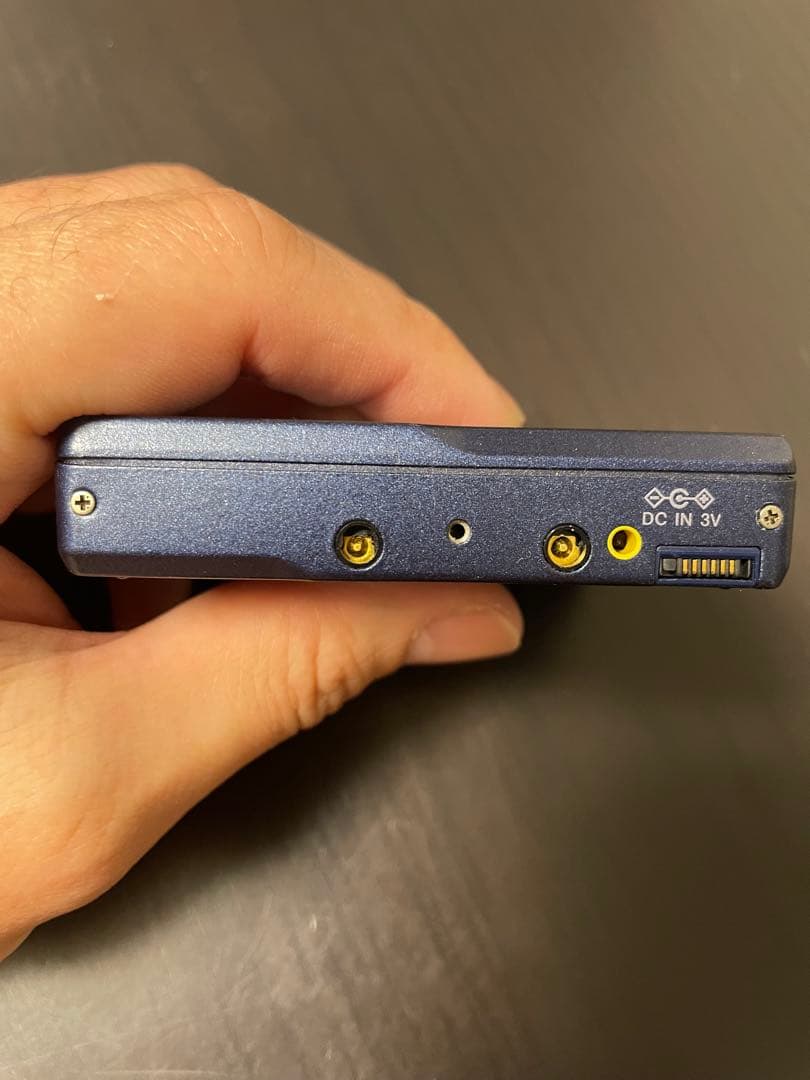 ジャンク SONY ソニー MD WALKMAN MZ-N1 青 ウォークマン