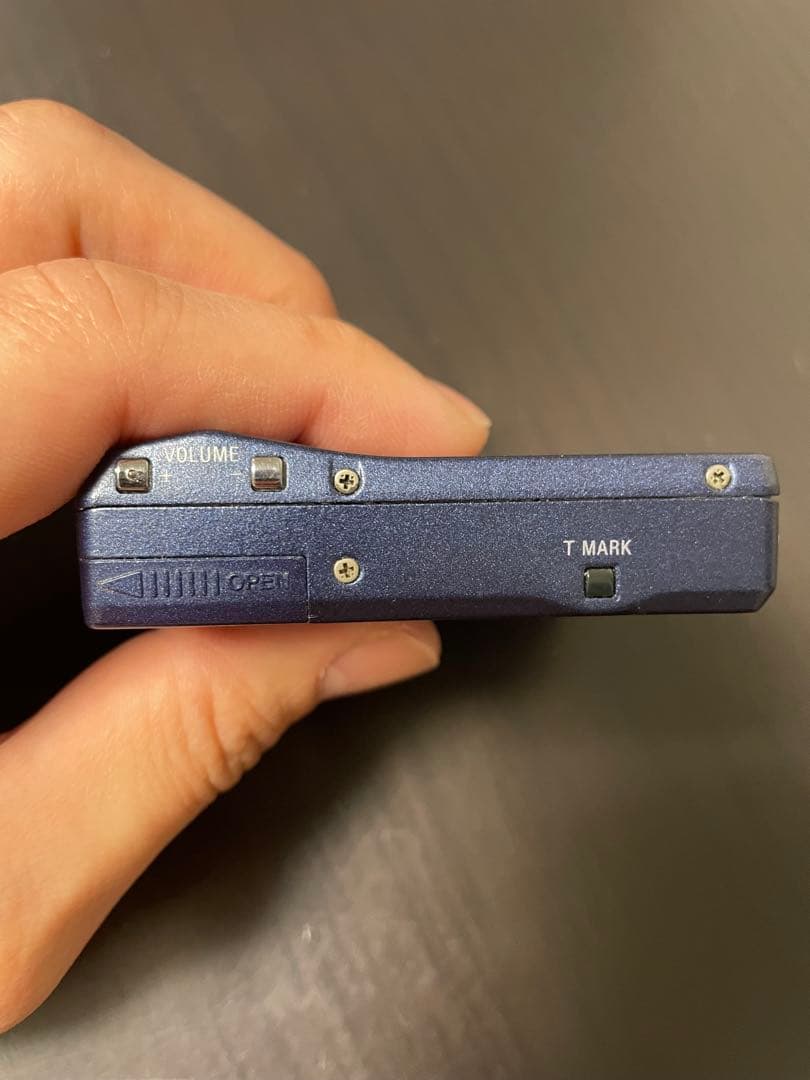 ジャンク SONY ソニー MD WALKMAN MZ-N1 青 ウォークマン