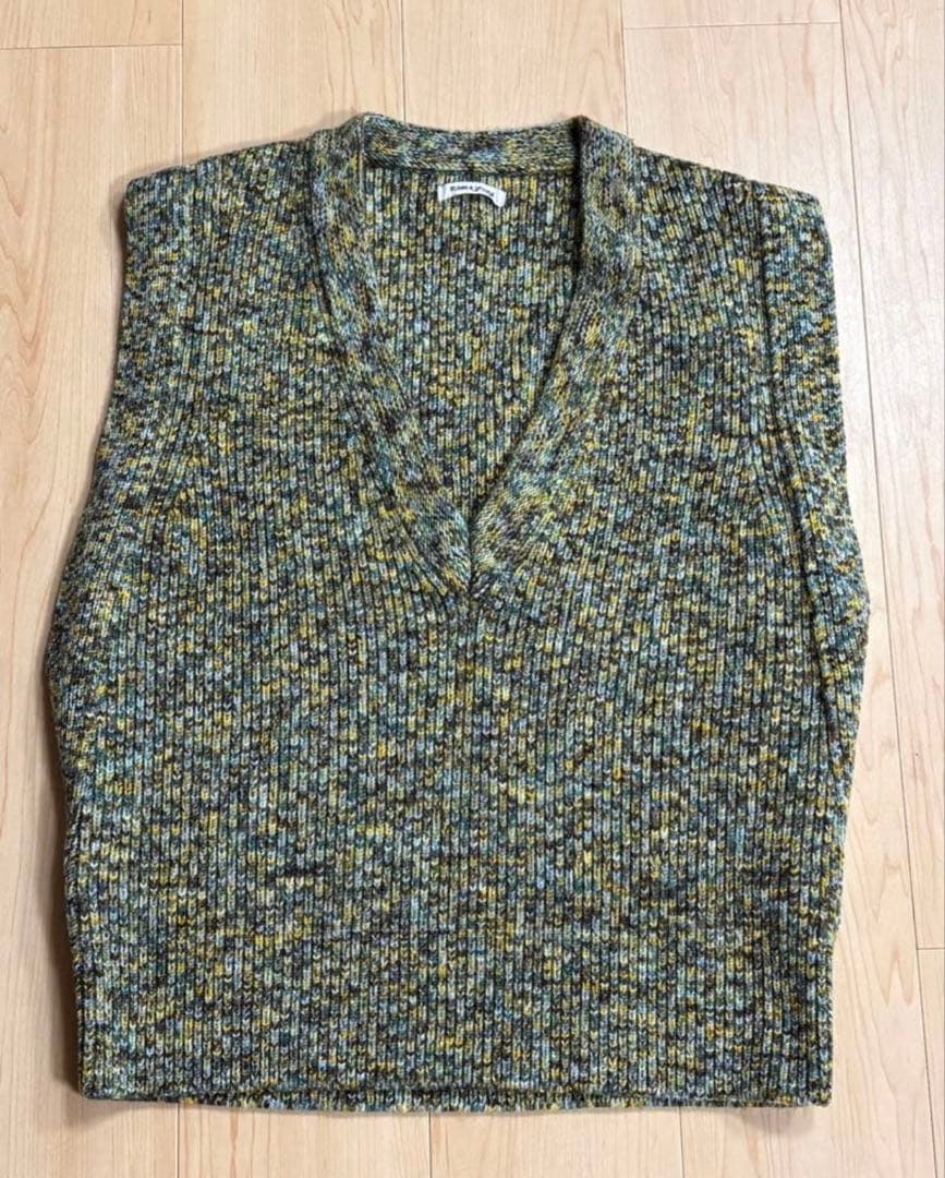 FUMIKA UCHIDA ニット ベスト 緑