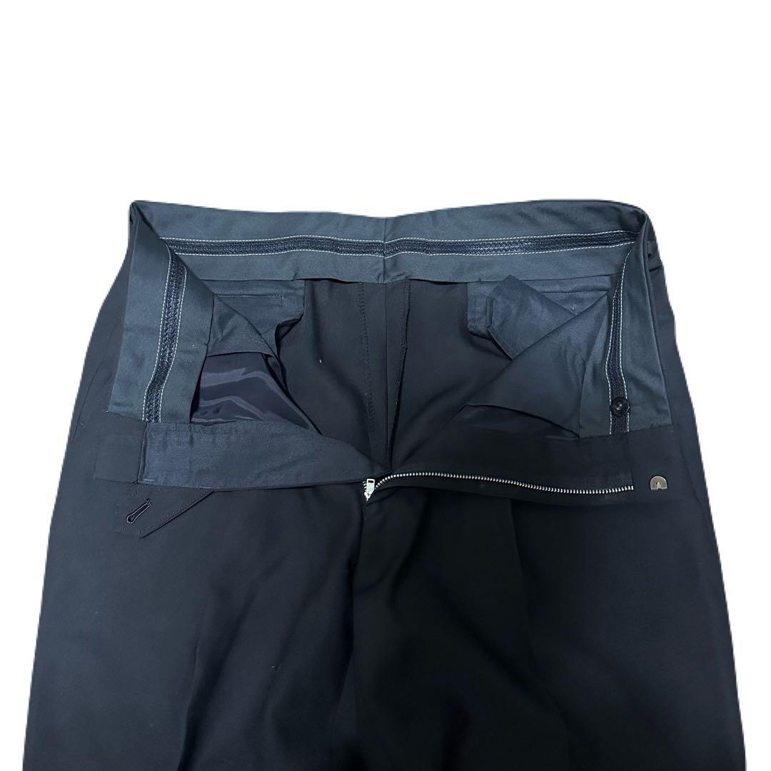 50s〜60s 黒スラックス ウールギャバ TALON