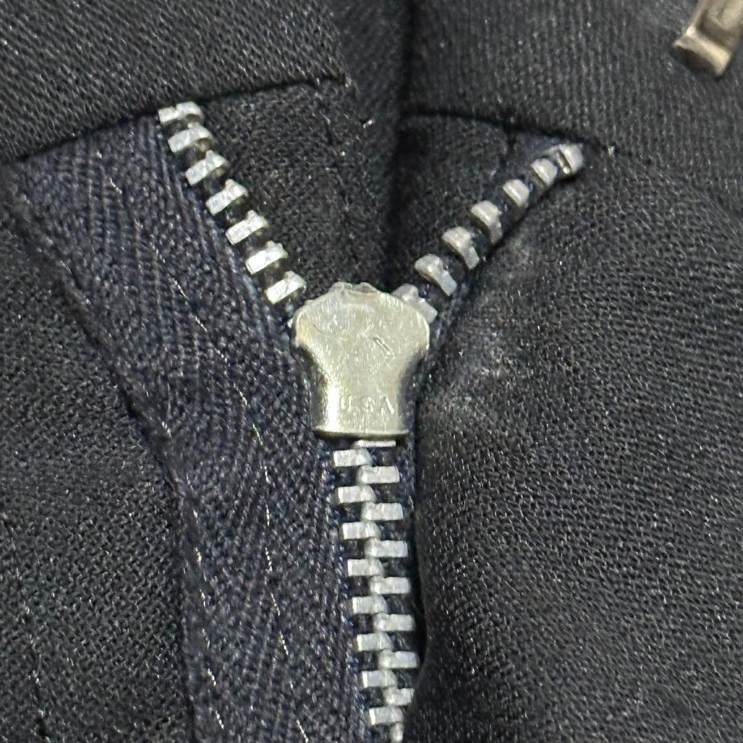 50s〜60s 黒スラックス ウールギャバ TALON