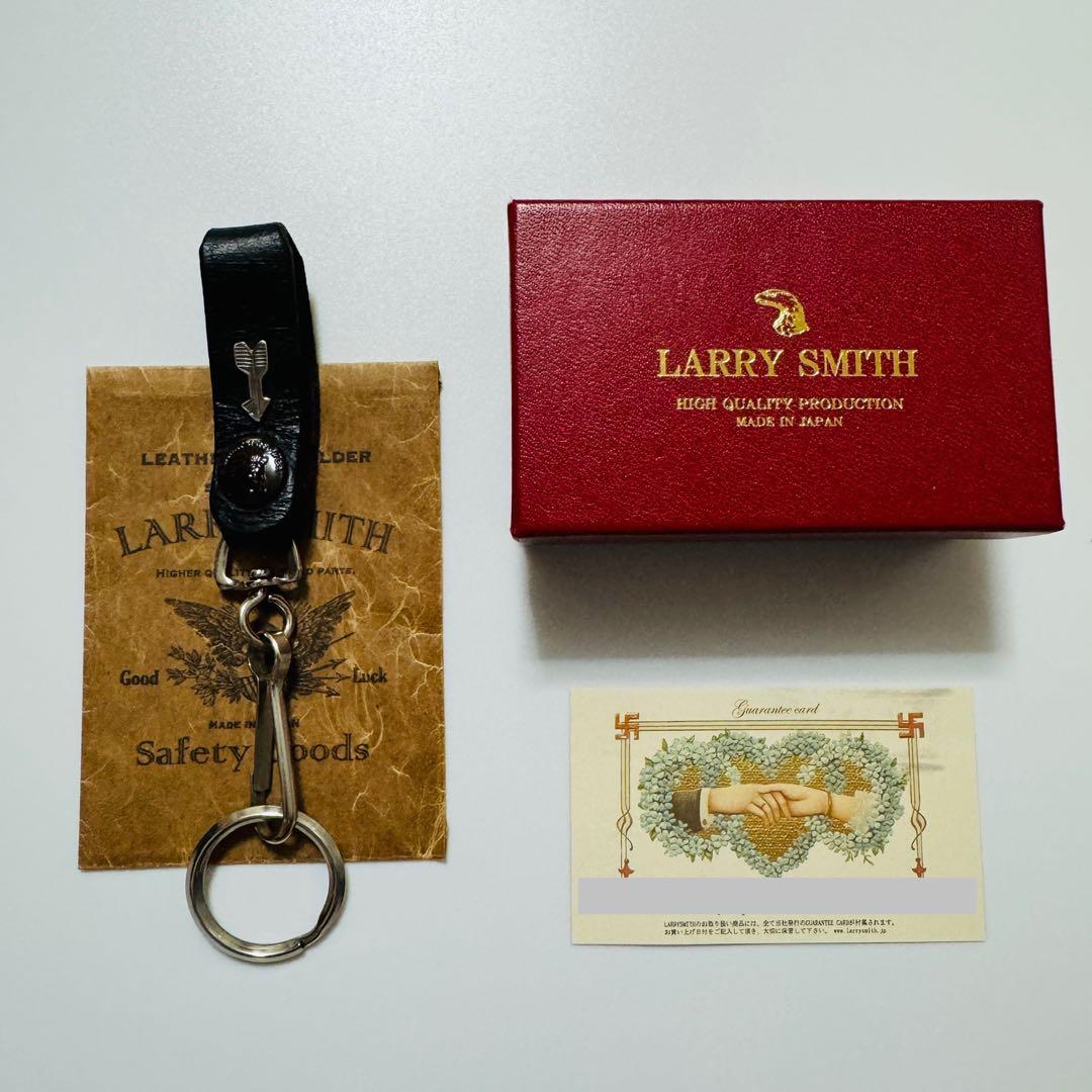 希少 LARRY SMITH ラリースミス KEY FOB キーリング ブラック