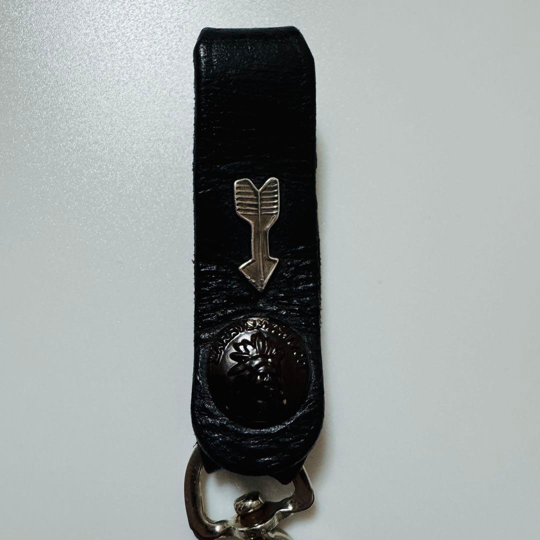 希少 LARRY SMITH ラリースミス KEY FOB キーリング ブラック