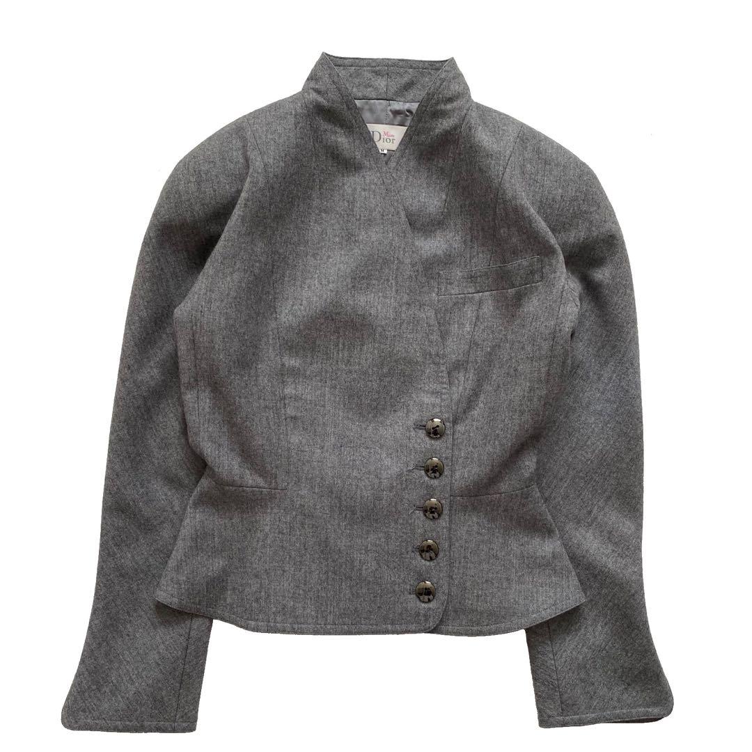 美品 Miss Dior クリスチャンディオール ジャケット M グレー