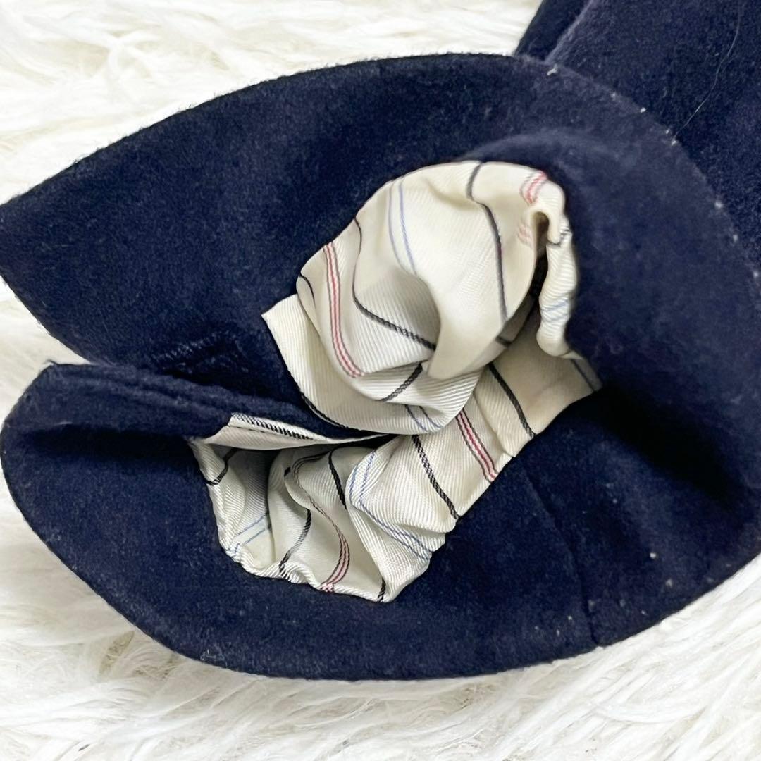 ラルフローレン ビッグポニー 紺ブレザー 金ボタン カシミヤ アンゴラ S