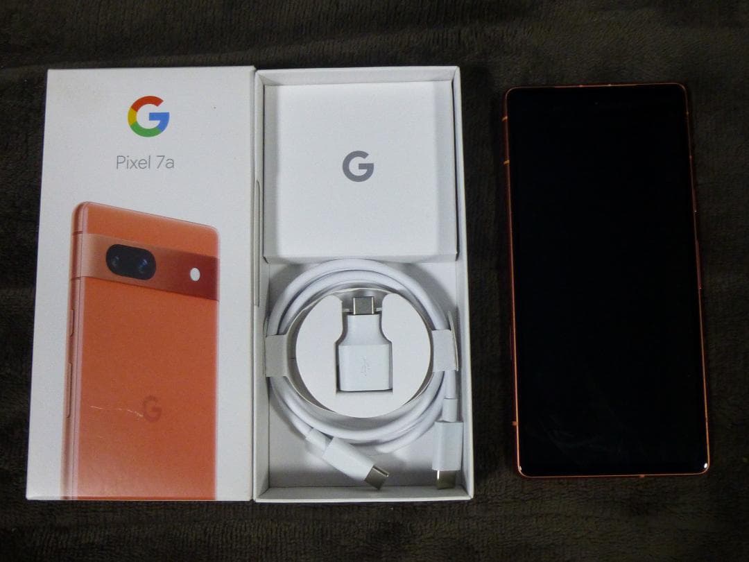 Google Pixel 7a コーラル 128GB　傷が無く使用感の少ない美品