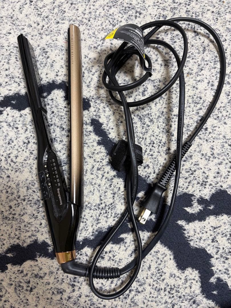 ヘアビューロン4Dストレートヘアアイロンジャンク品