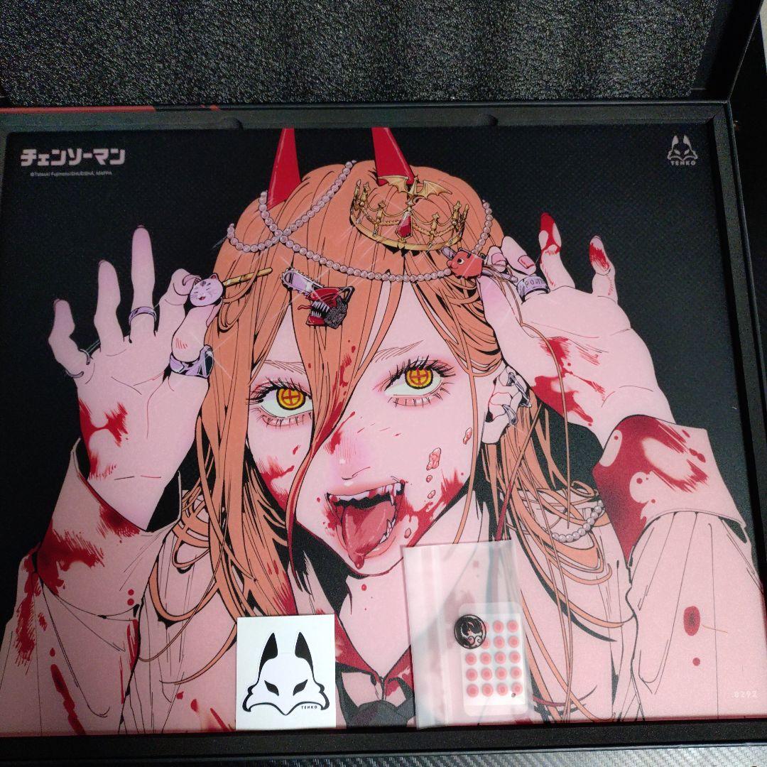 チェンソーマン パワー ガラスマウスパッド