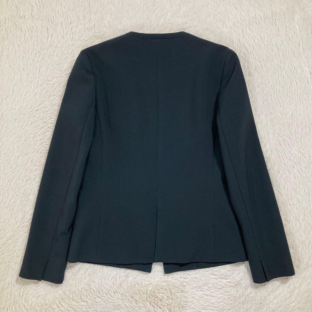 美品 グリーンレーベルリラクシング スーツセットアップ ジャケット スカート