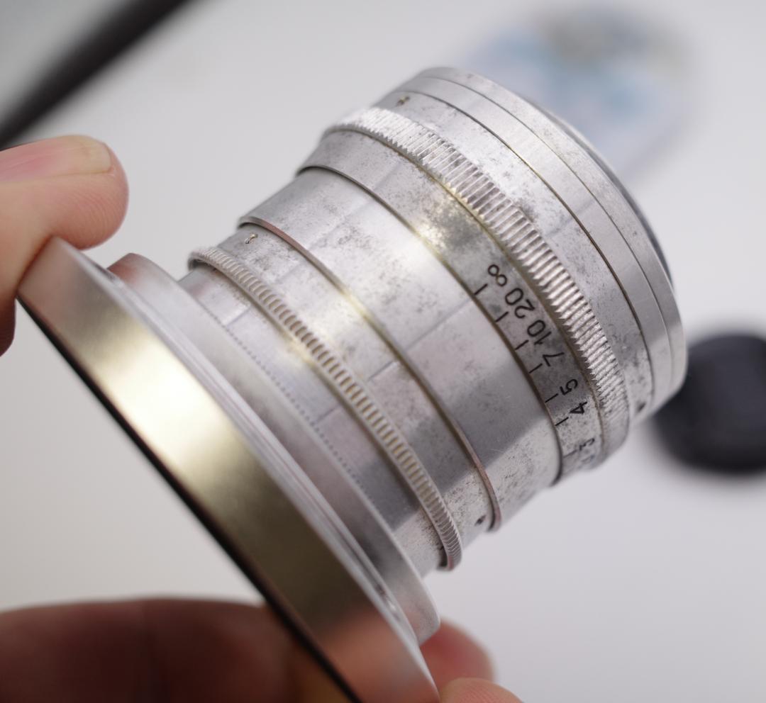 78　初期型　シルバー　ジュピター 8 　2/50 L39　オールドレンズ