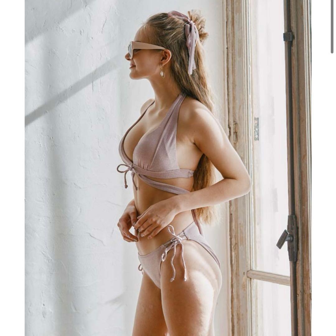 San-ai Resort ピンク 三角ビキニ