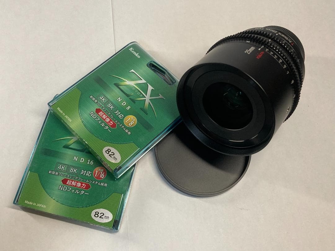 7artisans 25mm T1.05 シネマレンズ Eマウント ND付