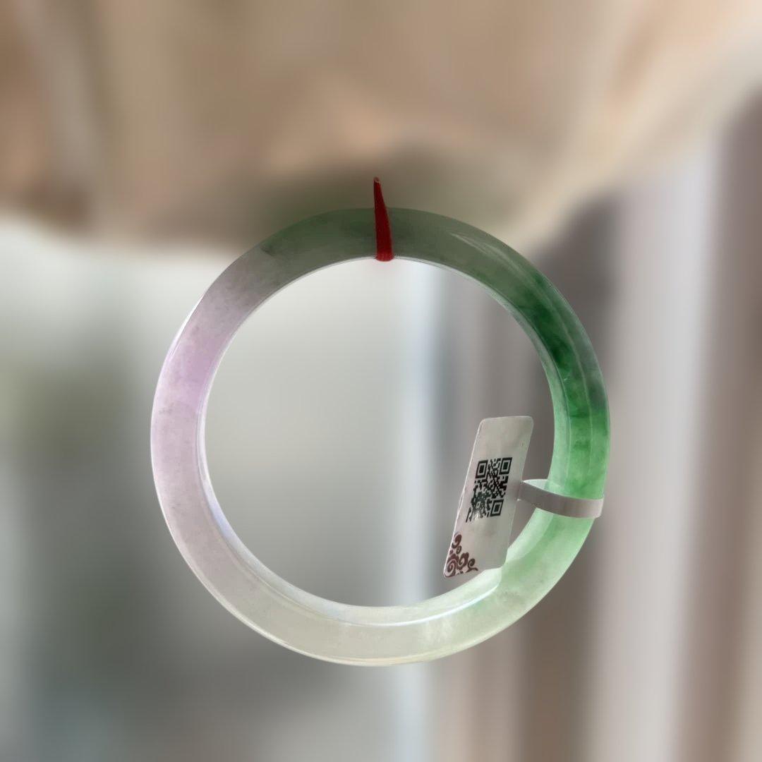 三彩翡翠バングル