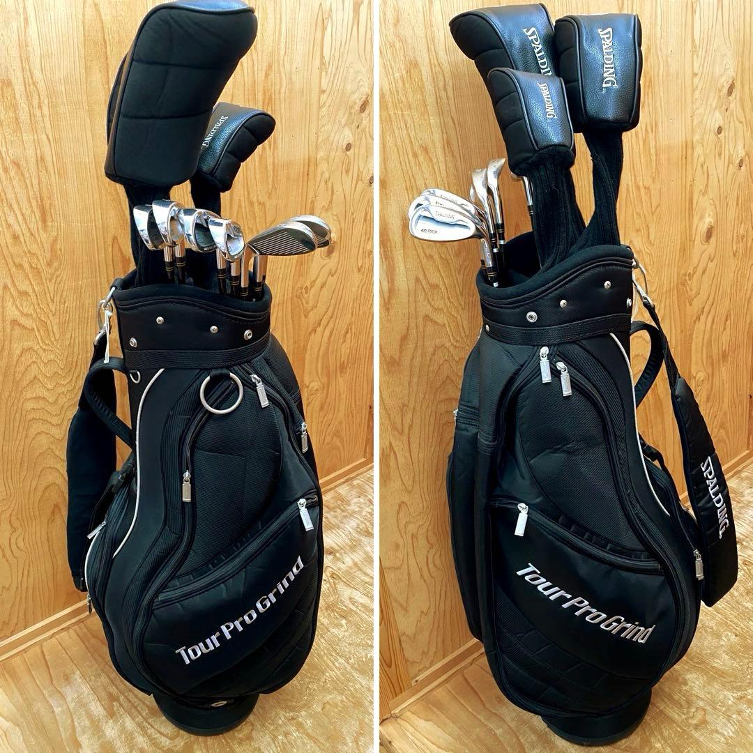 SPALDING Tour Pro Grind ゴルフクラブ 10本セット
