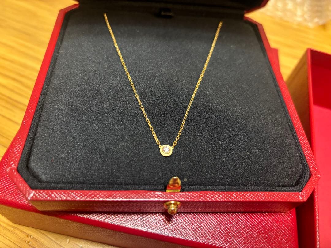 カルティエ　Cartier ダムール　ネックレス　SM イエローゴールド