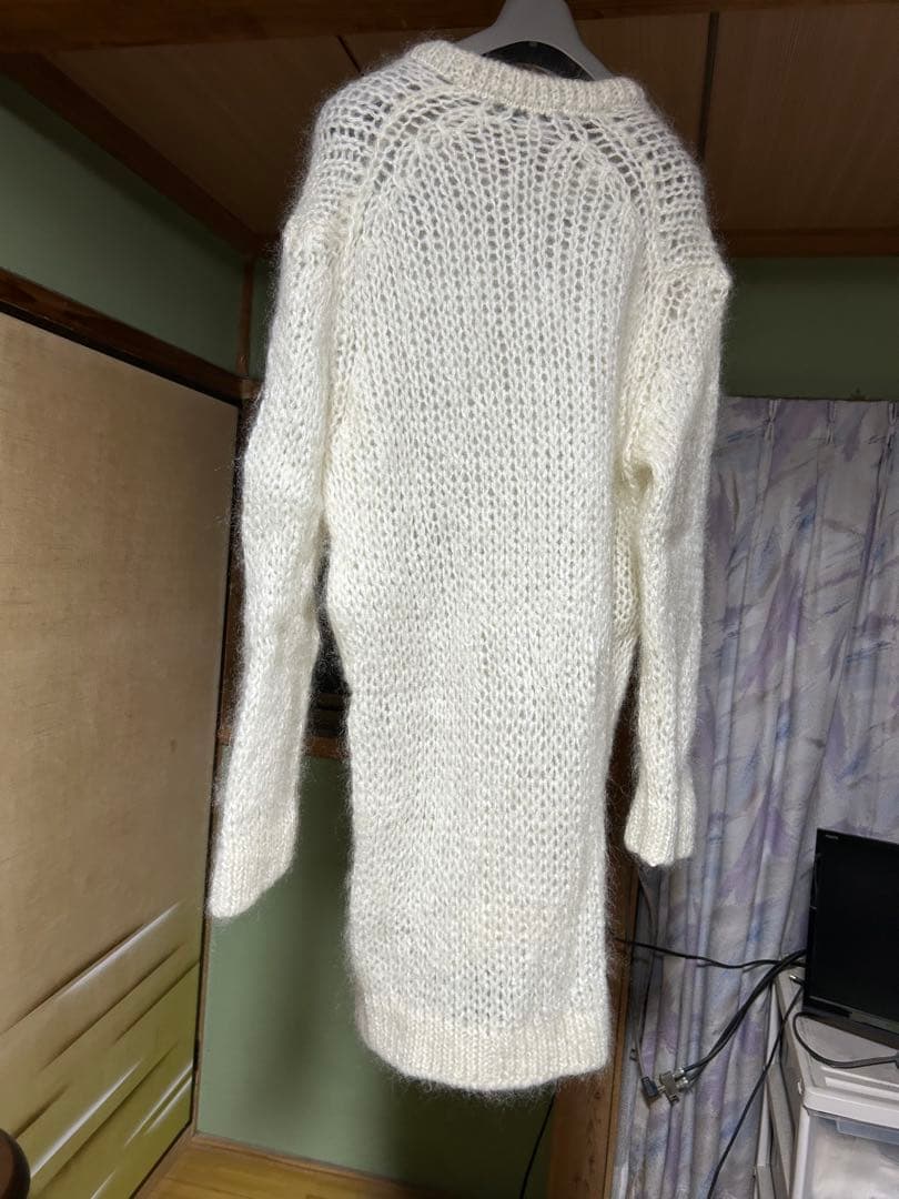 コムデギャルソンオムプリュス24aw ロングモヘア混ニット