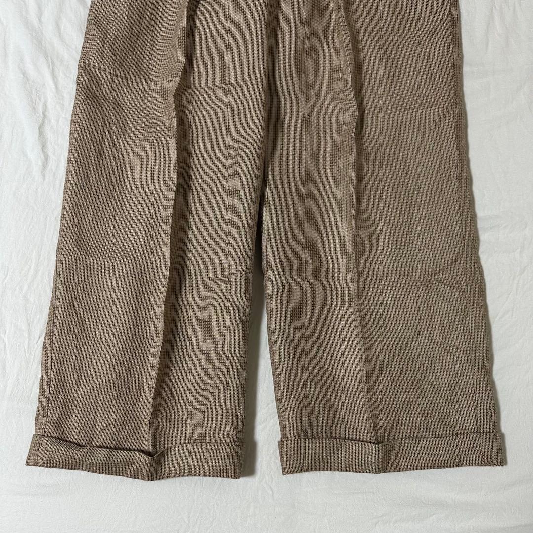 90s Polo by Ralph Lauren ツータックリネン スラックス