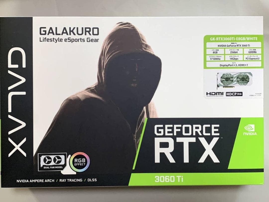 ジャンク 玄人志向 NVIDIA GeForce RTX3060Ti