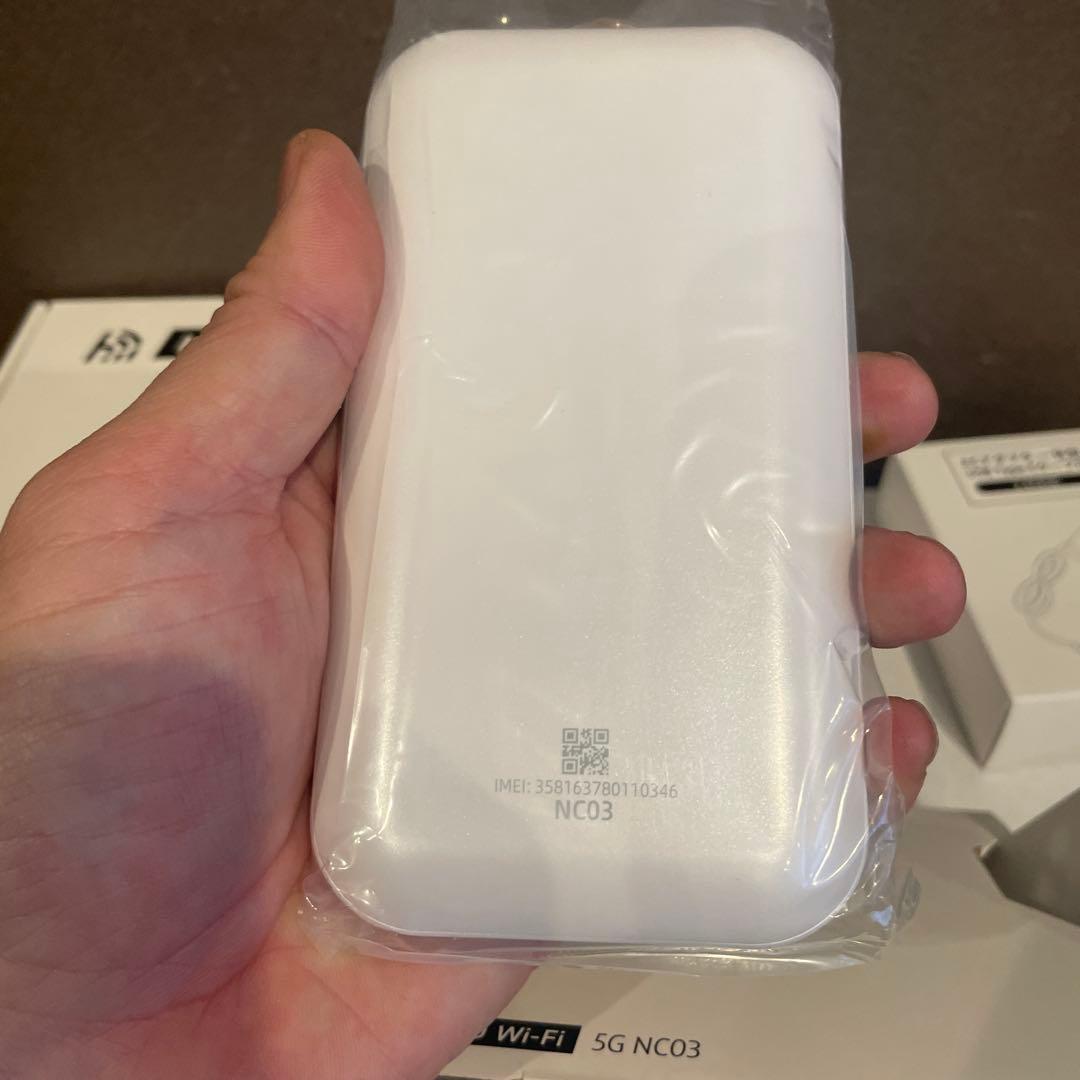 新品未使用HYBRID Wi-Fi NC03 モバイルルータクレードル付き