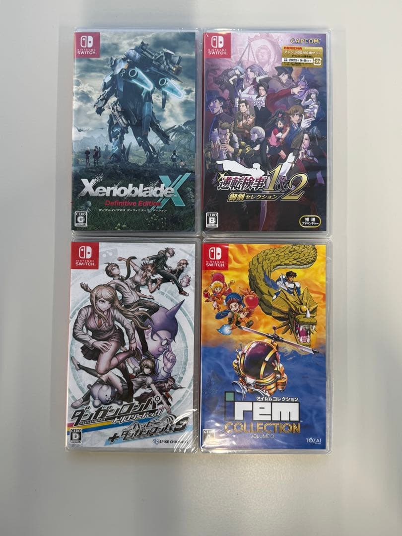 Nintendo Switch ゲームソフト4個セット
