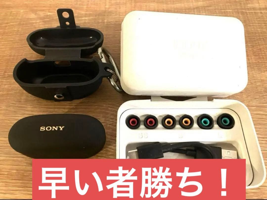イヤホン　SONY WF-1000XM5 中古美品　ケース、付属品付き