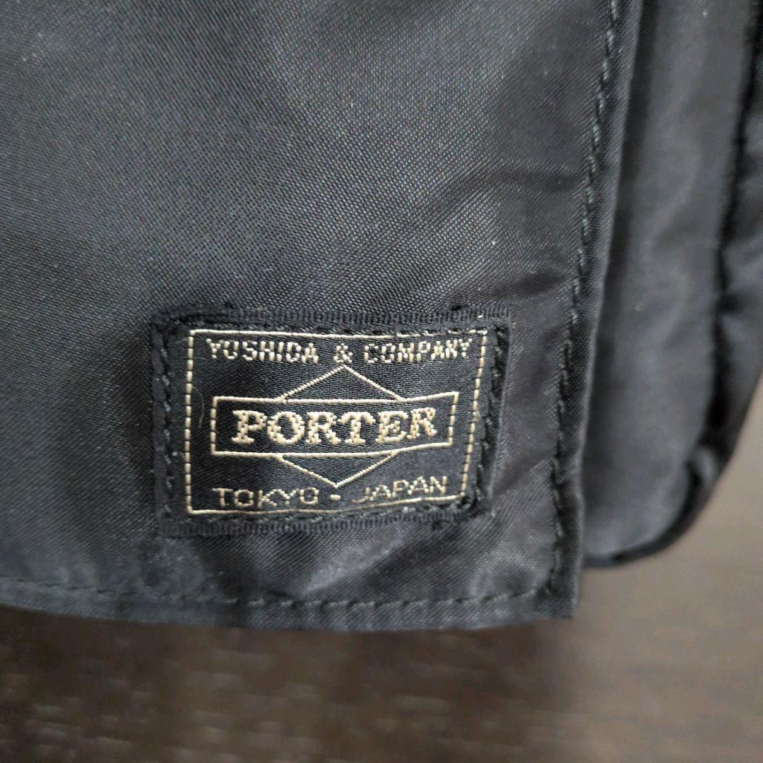 美品　PORTER　TANKER　タンカー ショルダーバッグ　2層　黒