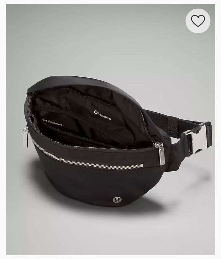 新品！ルルレモン　シティーアドベンチャー　ベルトバッグ