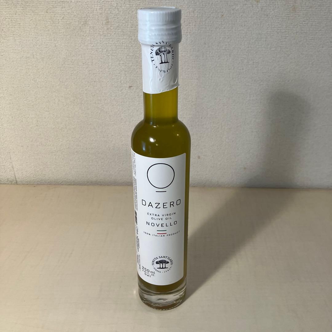 調味料・料理の素・油 DAZERO EXTRA VIRGIN NOVELLO 250ml