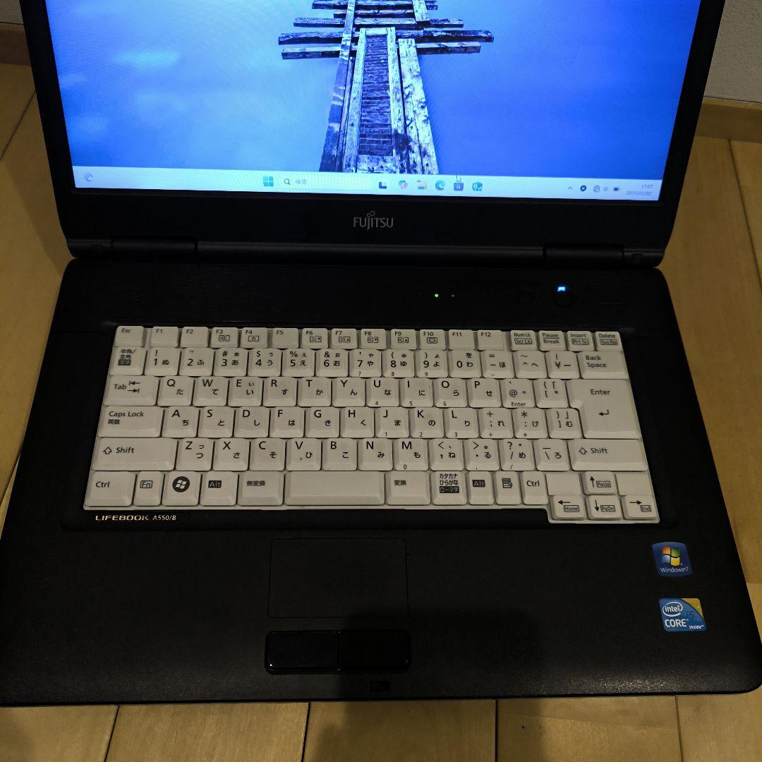 ✨SSD・大画面・オフィス付　黒　すぐ使えるノートパソコン 超快適　格安PC