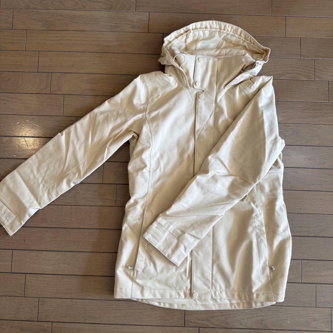 BURTON JET SET ジャケット Mサイズ オフホワイト スノーボード