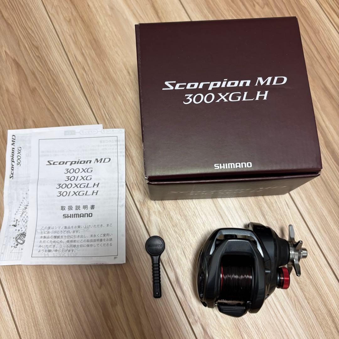 シマノ　24スコーピオンMD 300XGLH 美品