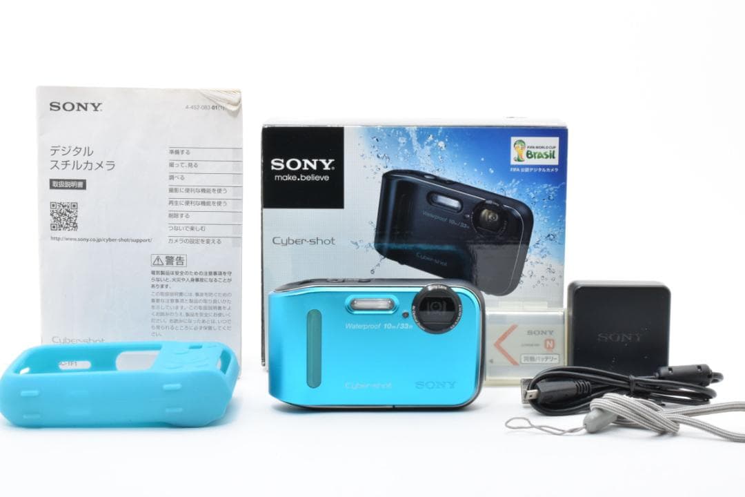 【美品】SONY Cyber-shot DSC-TF1 ブルー　動作確認済