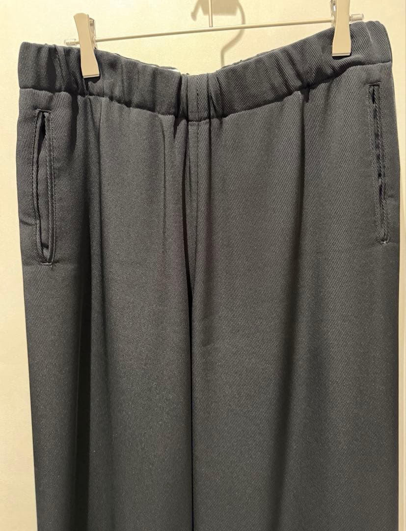 美品！OVERCOATトリコチン ワイドパンツ M1