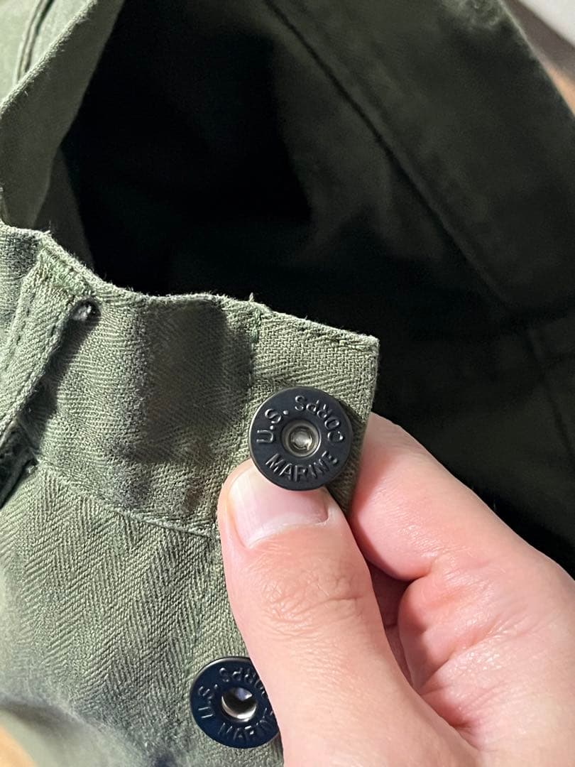 オリーブグリーン ワークパンツ