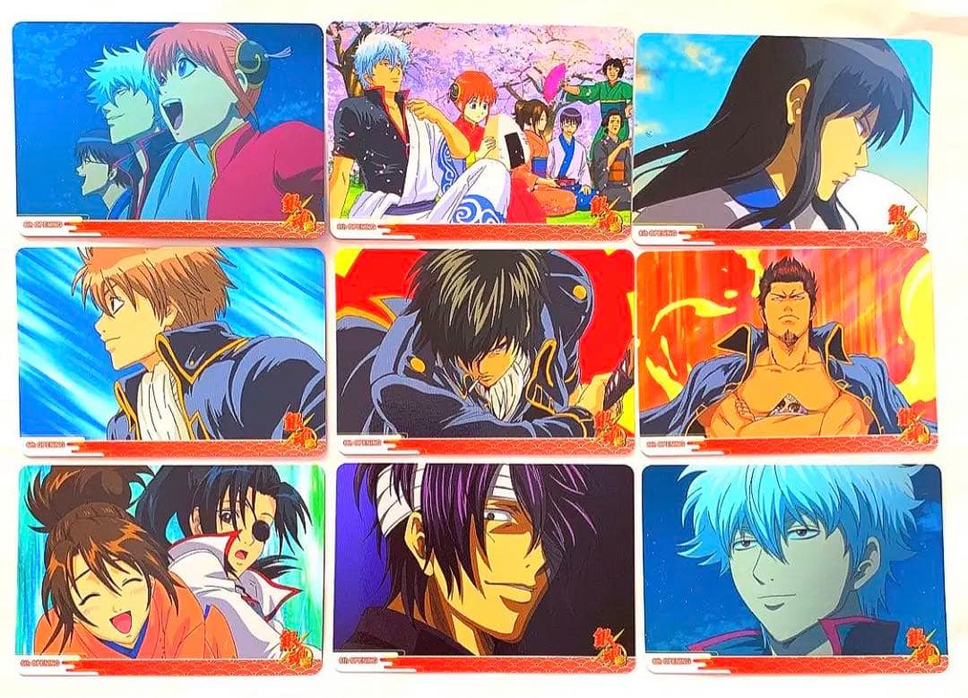 銀魂 クリアコレクションG4 フルコンプ 計84枚 ★ トレカ