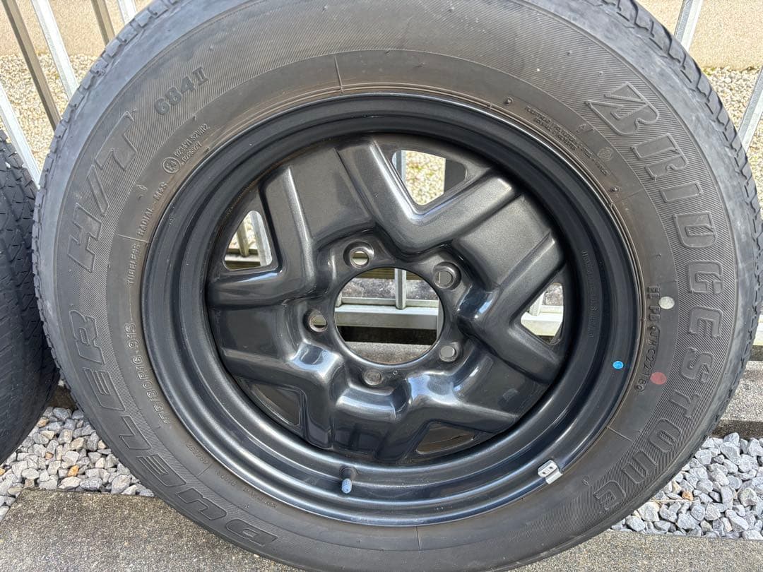 JB64ジムニー純正てっちんホイール