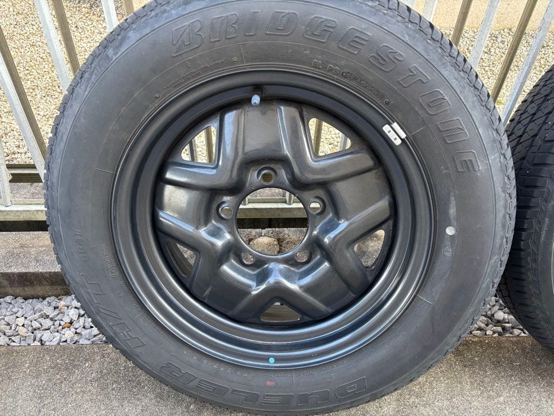 JB64ジムニー純正てっちんホイール