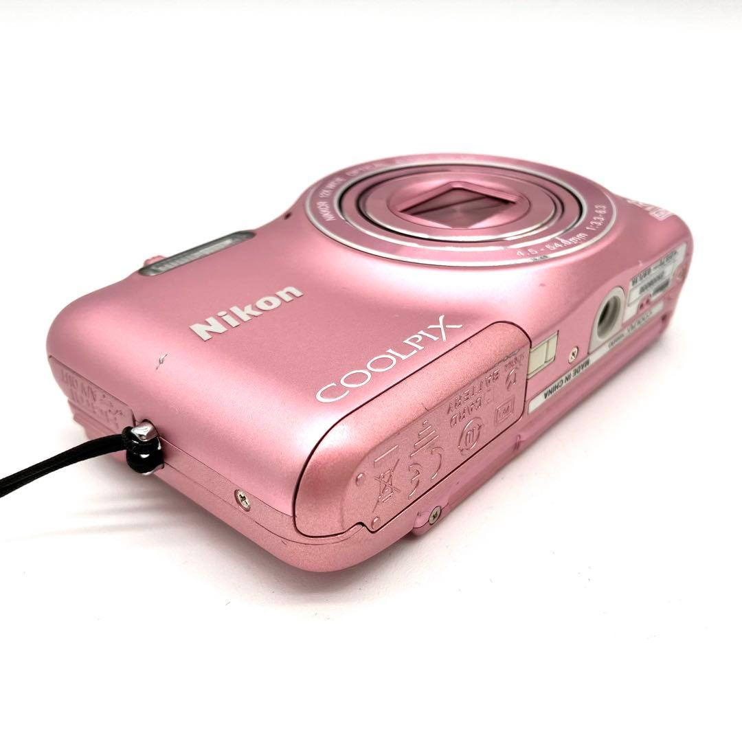 Wi-Fi対応♪ Nikon COOLPIX S6600 ピンク