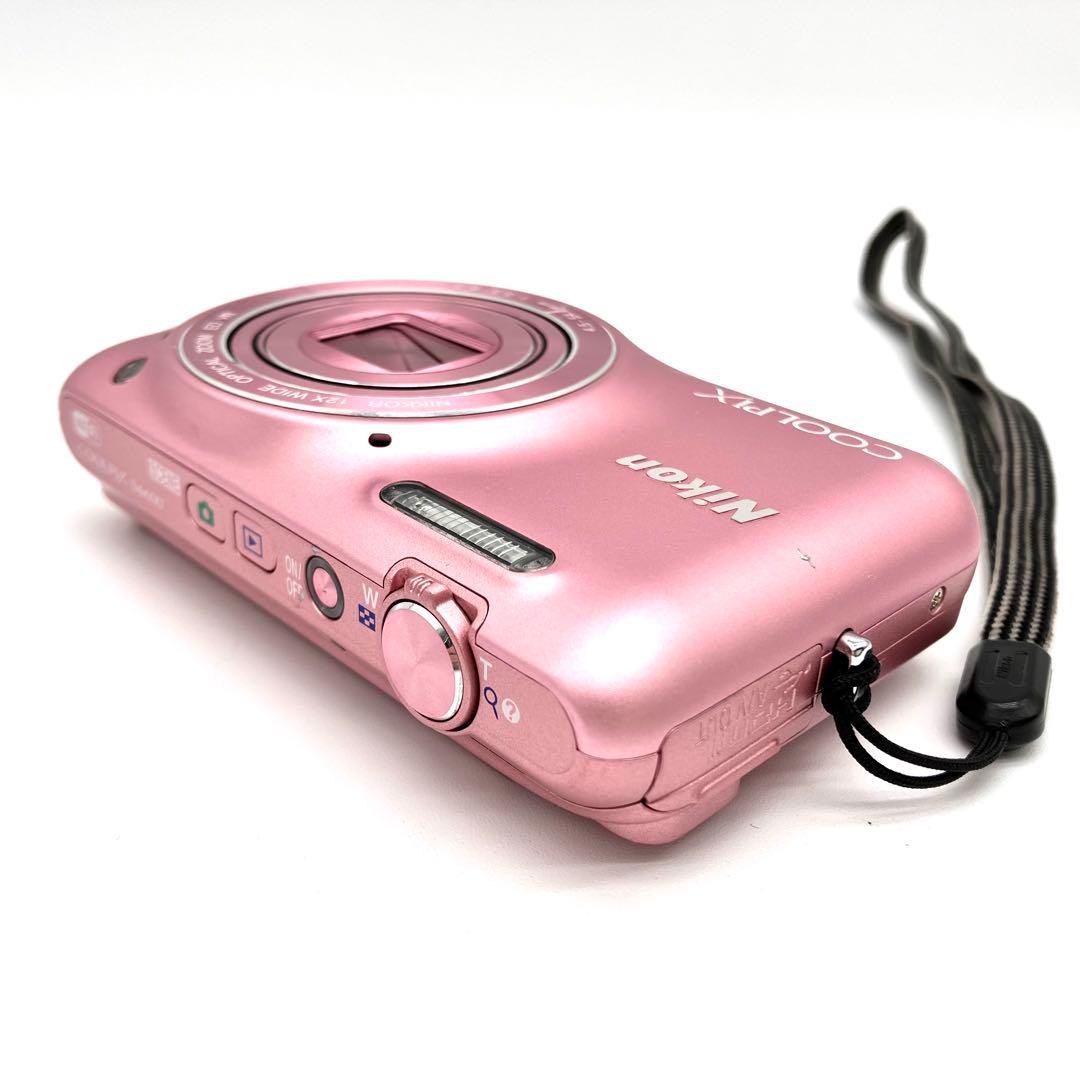 Wi-Fi対応♪ Nikon COOLPIX S6600 ピンク