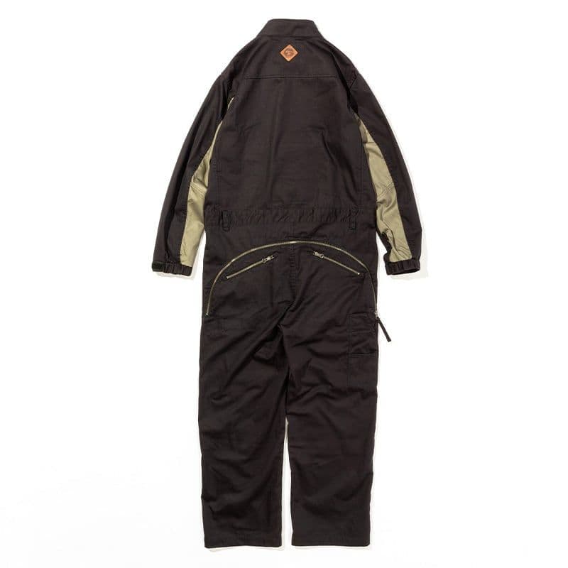 grn outdoor HIASOBI BIG BEN JUMP SUIT 黒