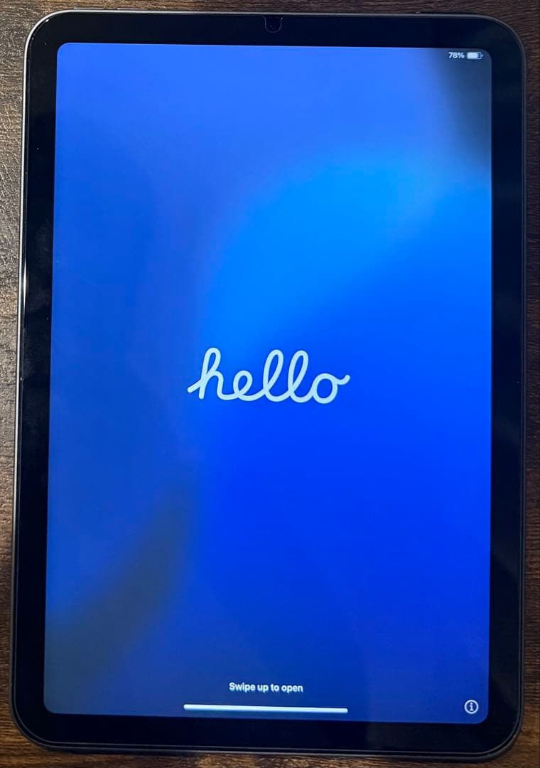 iPad mini(第6世代)64GB Space Gray Wi-Fiモデル