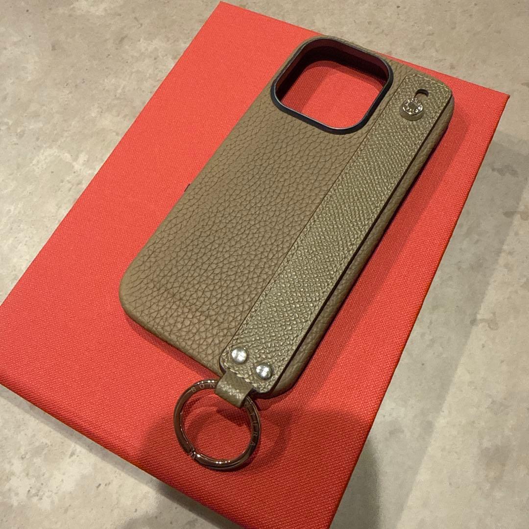 ボナベンチュラ バックカバーケース シュリンクレザーIphone16proケース