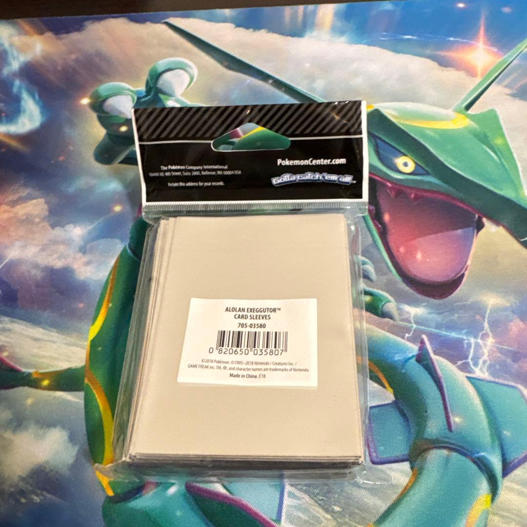 【海外限定】 アローラ　ナッシー　 デッキシールド スリーブ