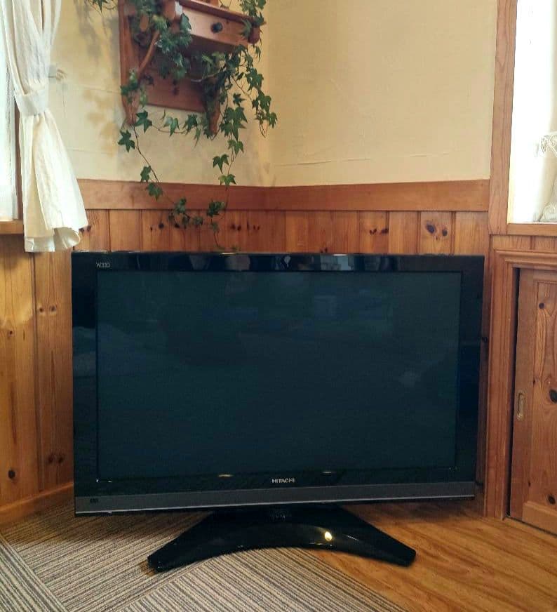 りかHITACHI Wooo P42-XP05　プラズマテレビ　HDD内蔵