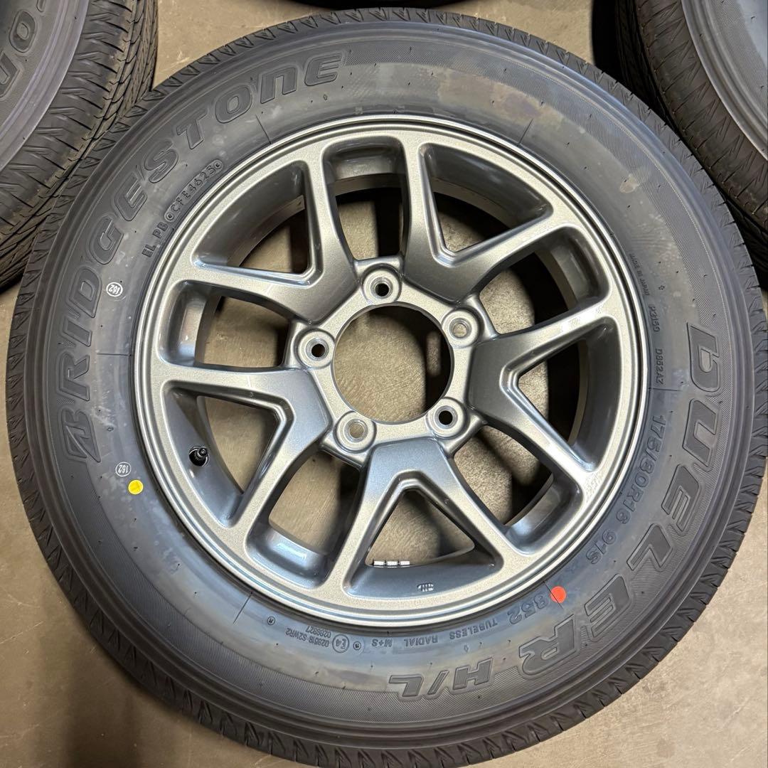 JB64ジムニー16インチ ホイール・タイヤセット 新車外し