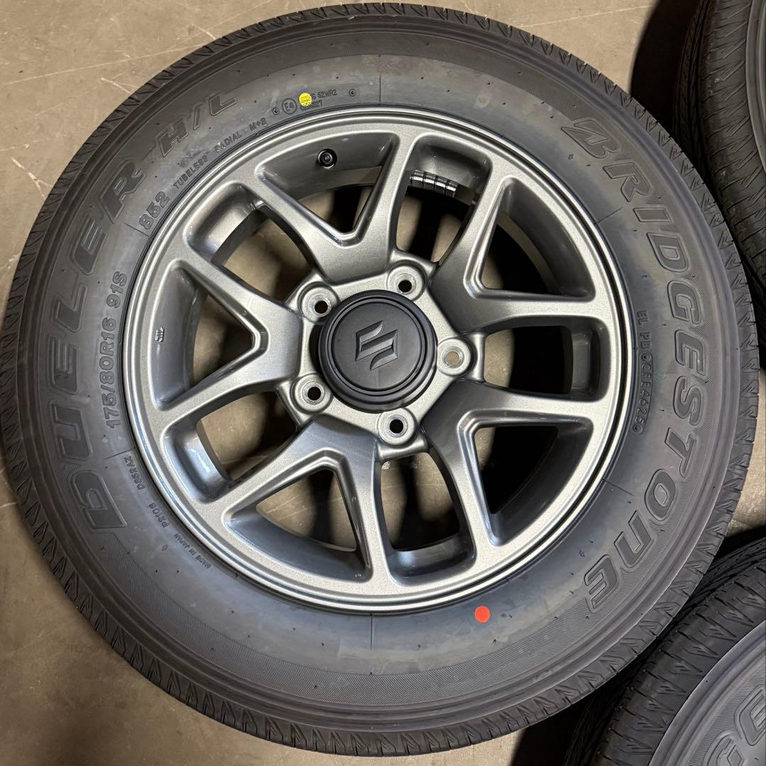 JB64ジムニー16インチ ホイール・タイヤセット 新車外し