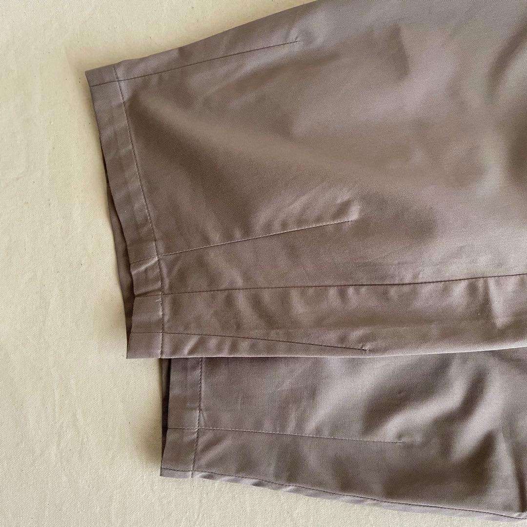 【新品タグ付き】北欧暮らしの道具店 タックパンツ バルーンパンツ グレージュ