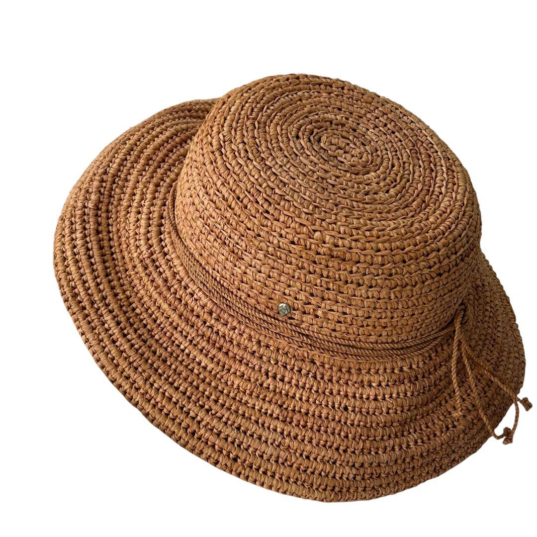 ヘレンカミンスキー　麦わら帽子　ストローハット　箱入り