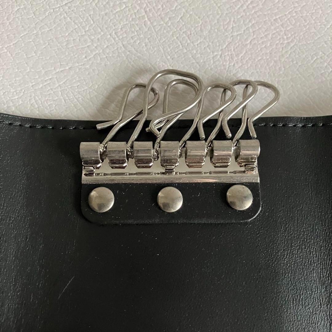 現行モデル 極美品 dunhill ダンヒル ローラガス キーケース 6連 黒