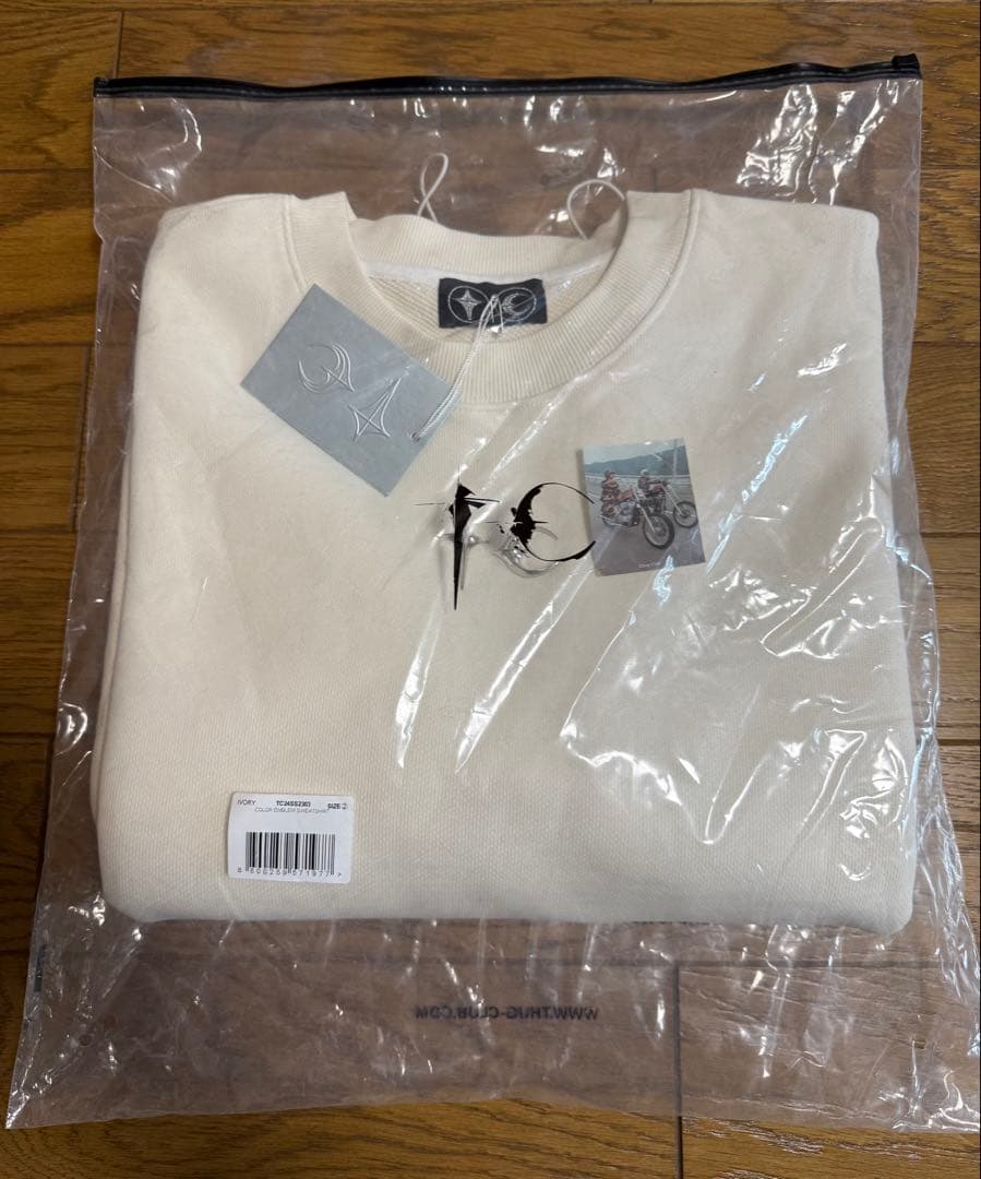 トップス THUG-CLUB COLOR EMBLEM SWEATSHIRT